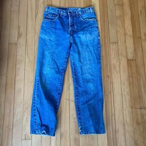 Cobra Jeans Vintage Denim Pants Blue Wash Straight Leg Size 31
